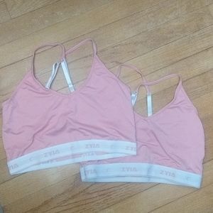 ZYIA adjustable sports bra